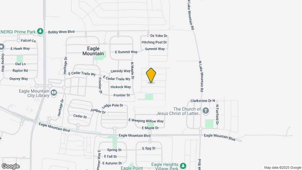2343 Buckskin Way Map and Location Details