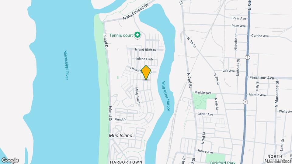 1250 Island Pl E Map and Location Details