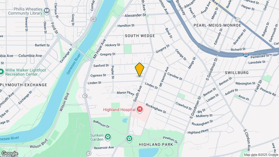 272 Linden St, Unit 2 Map and Location Details