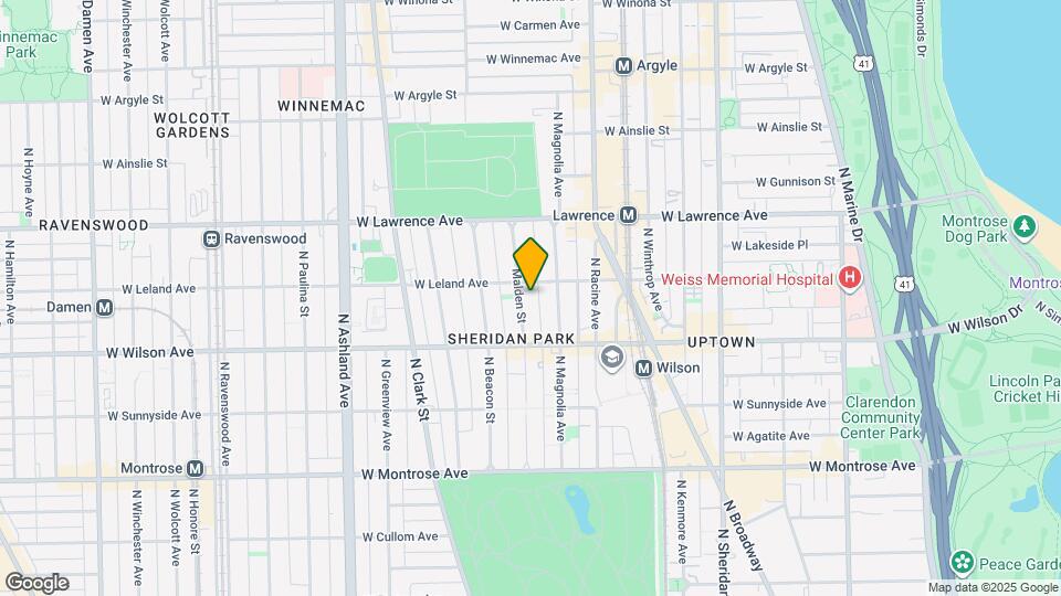 4651 Malden St Map and Location Details