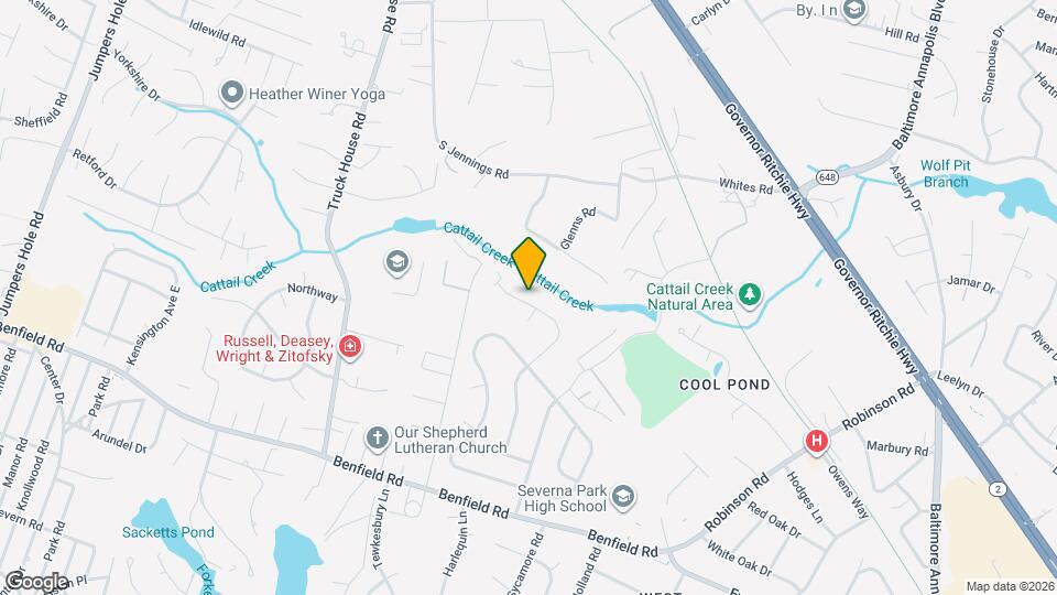 425 Fernwood Dr Map and Location Details