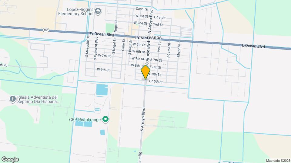 702 S Arroyo Blvd, Unit 1 Mapa y Detalles de la Ubicación