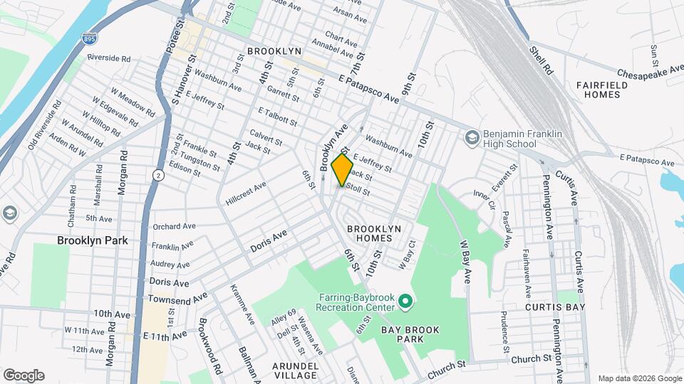 4111 8th St Map and Location Details