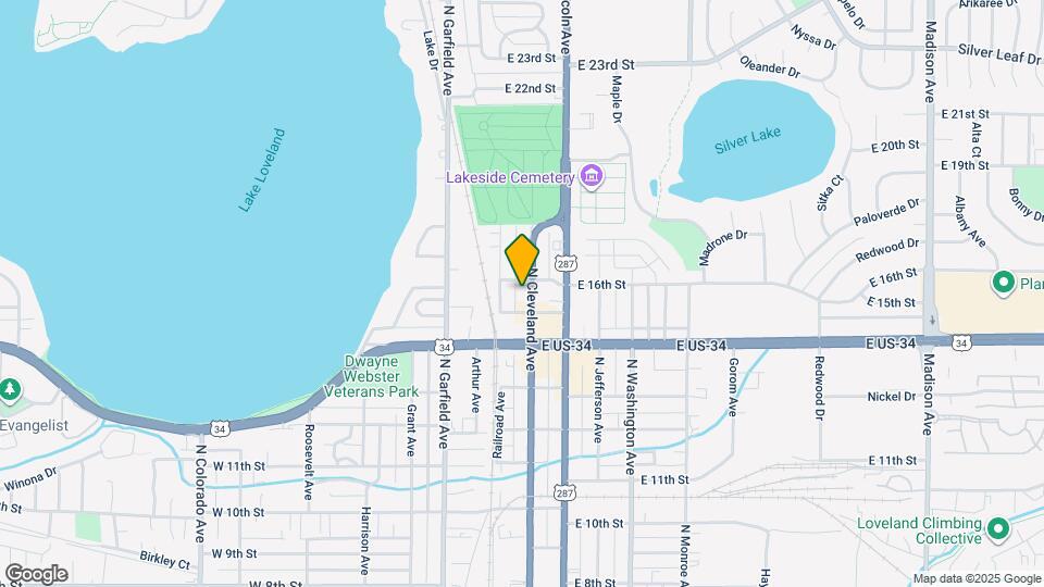 1525 Cleveland Ave Map and Location Details