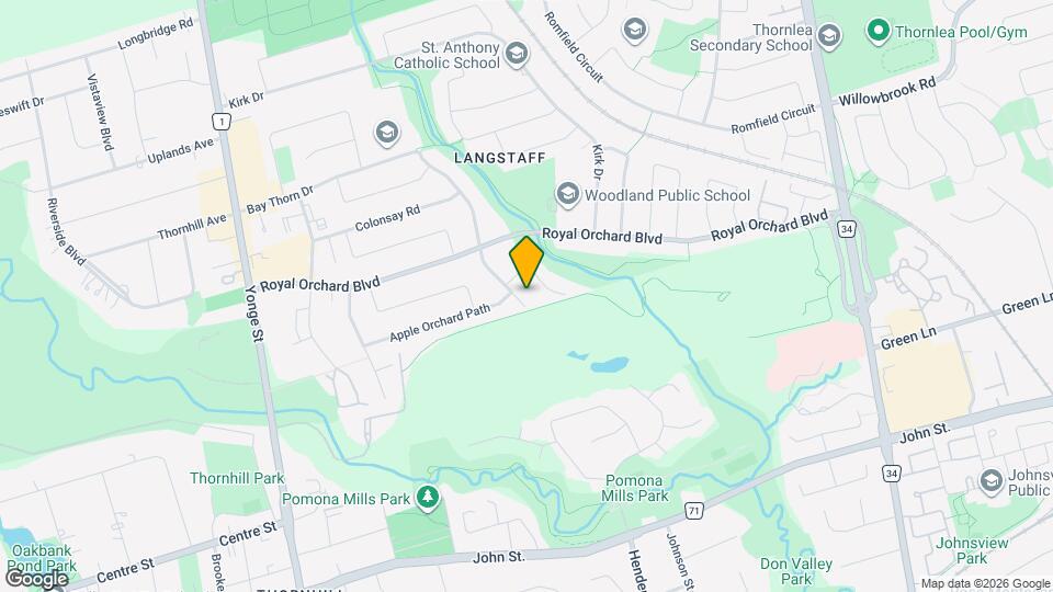 125 Bay Thorn Dr Map and Location Details