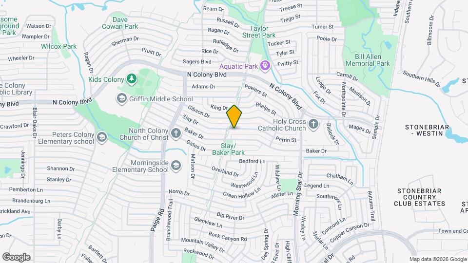 5604 Perrin St Map and Location Details