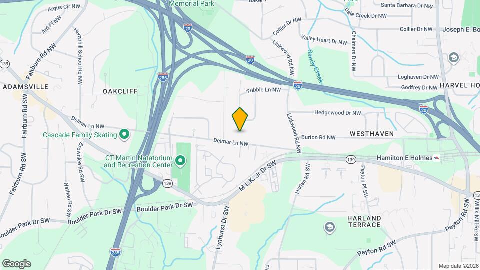 3051 Delmar Ln NW Map and Location Details