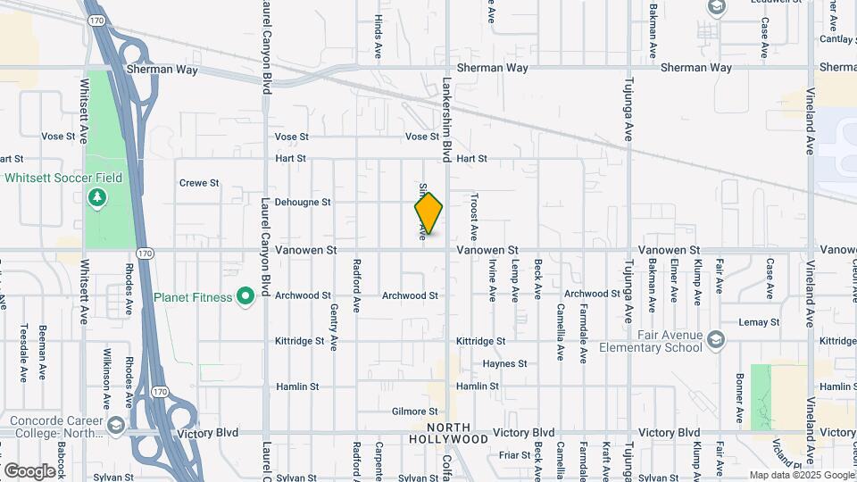 6810 Simpson Ave Map and Location Details