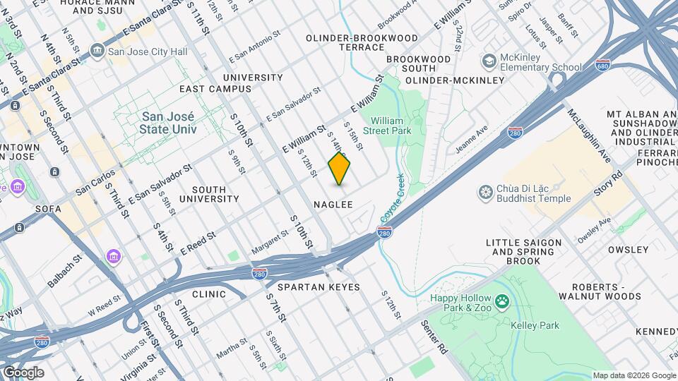 681 S 13th St Map and Location Details