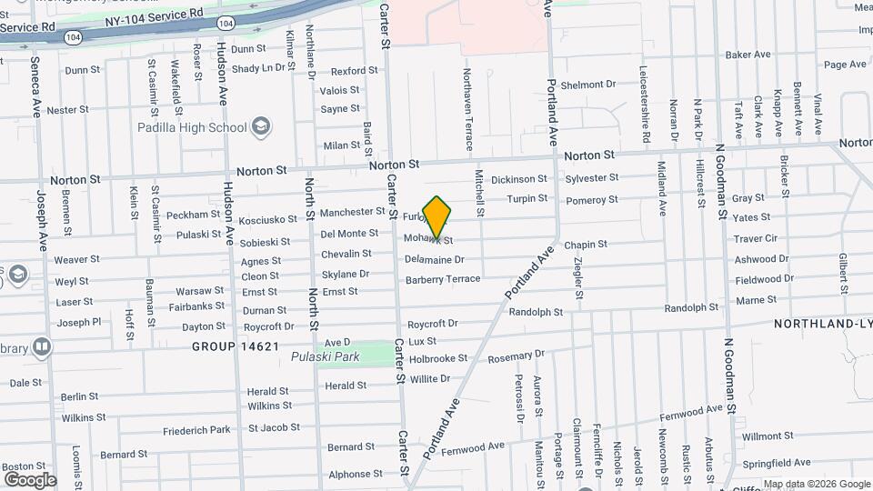 201 Mohawk St Map and Location Details