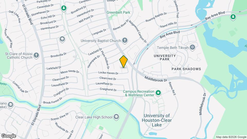 3610 Lonniewood Dr Map and Location Details