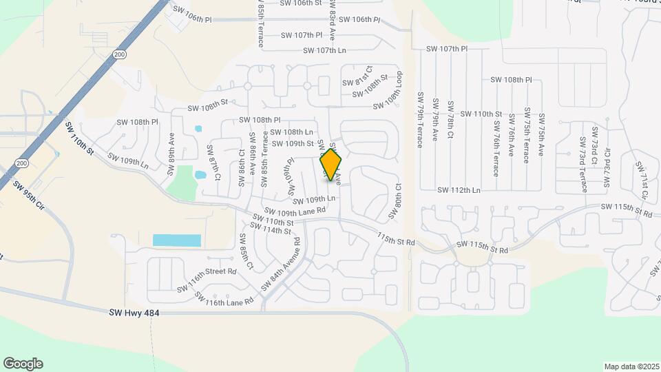 10947 SW 83rd Ct Map and Location Details