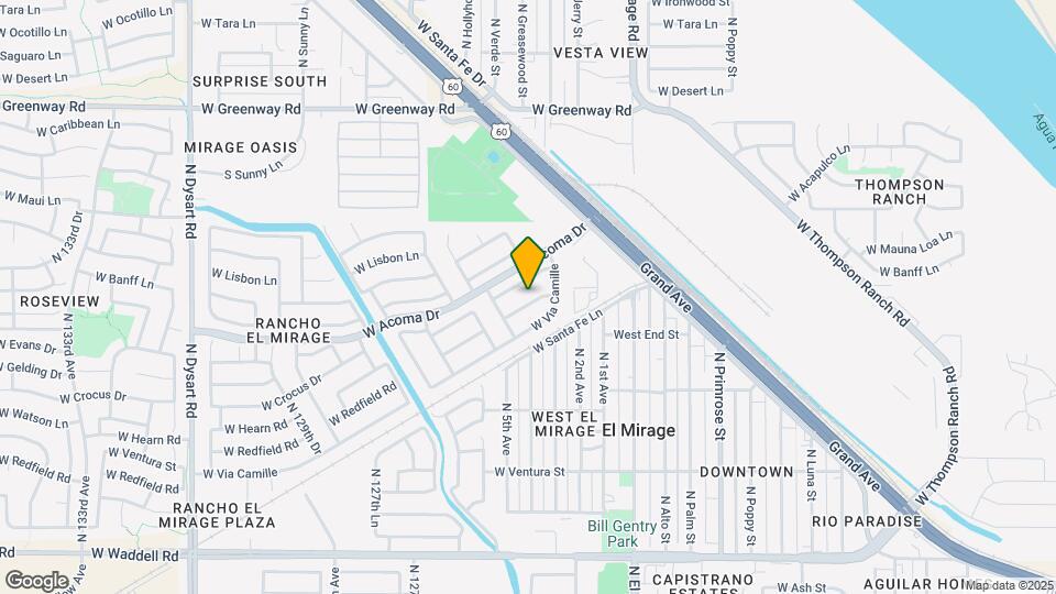 12450 W Redfield Rd Map and Location Details