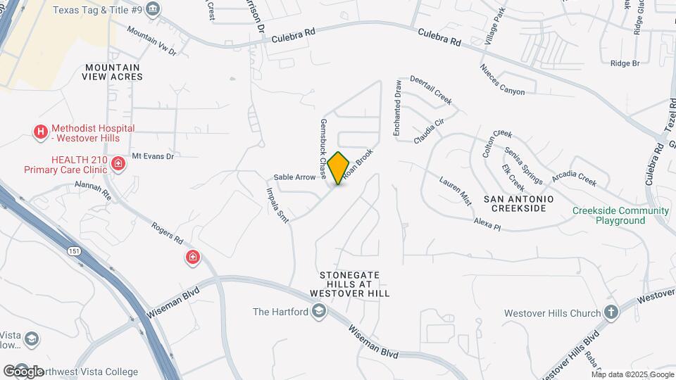 4914 Roan Brook Map and Location Details