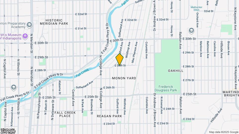 2751 Guilford Ave Map and Location Details