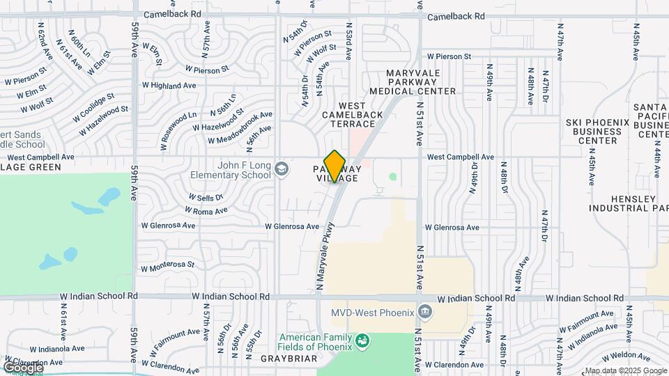 4411 N 53rd Ln Map and Location Details