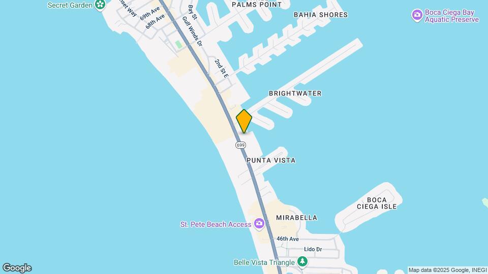 5353 Gulf Blvd Map and Location Details