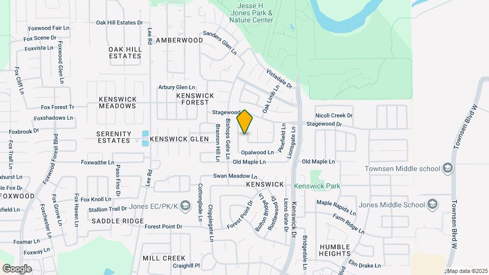20411 Jasperwood Ln Map and Location Details