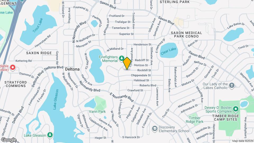 811 Rockhill St Map and Location Details