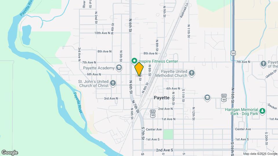 529 N 7th St Map and Location Details