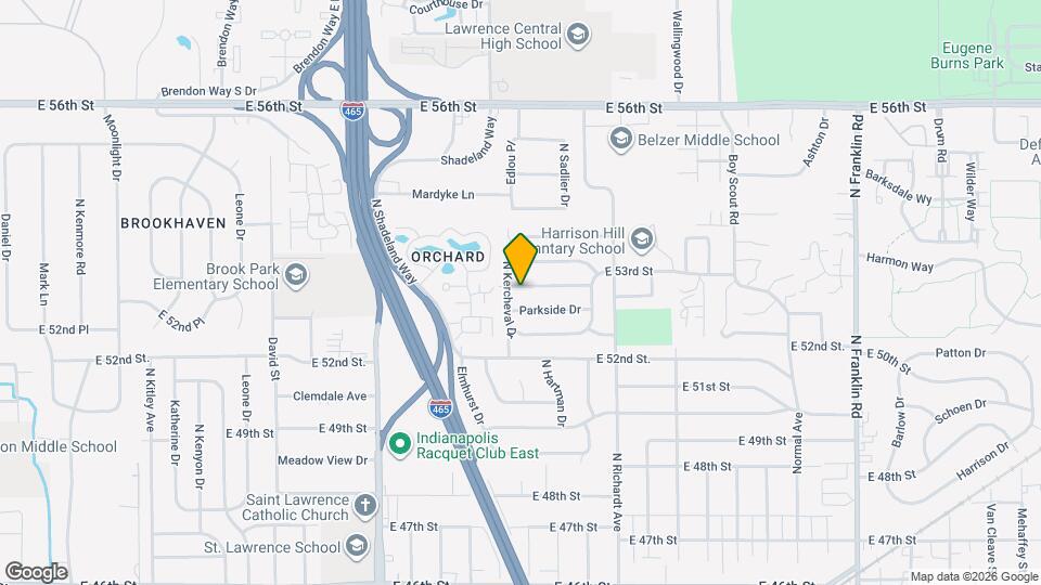 7315 E 53rd St Map and Location Details