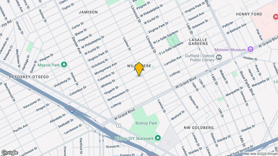 2925 Hogarth St Map and Location Details