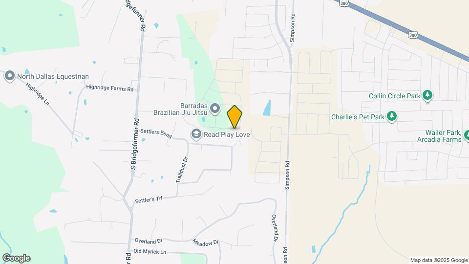 521 Midnight Oak Dr Map and Location Details