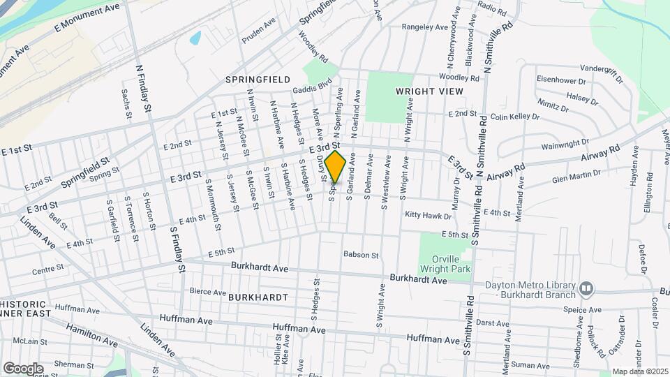 82 S Sperling Ave Map and Location Details