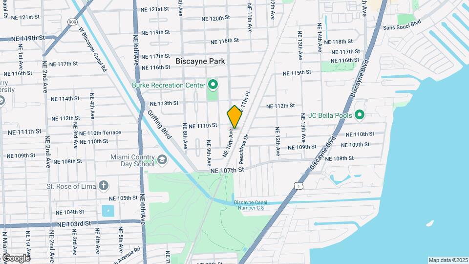 1003 NE 110th St Map and Location Details