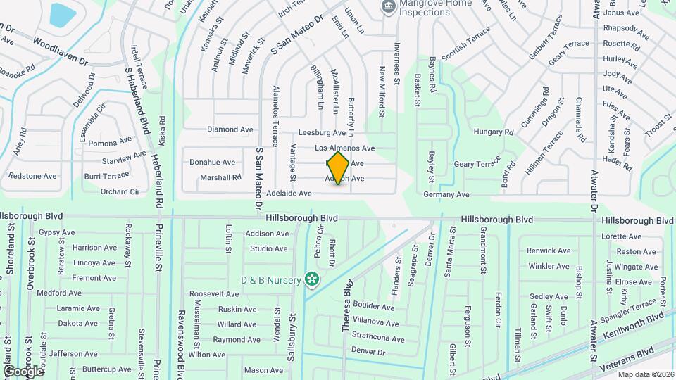 4492 Adelaide Ave Mapa y Detalles de la Ubicación