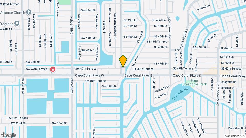 4719 Santa Barbara Blvd Map and Location Details
