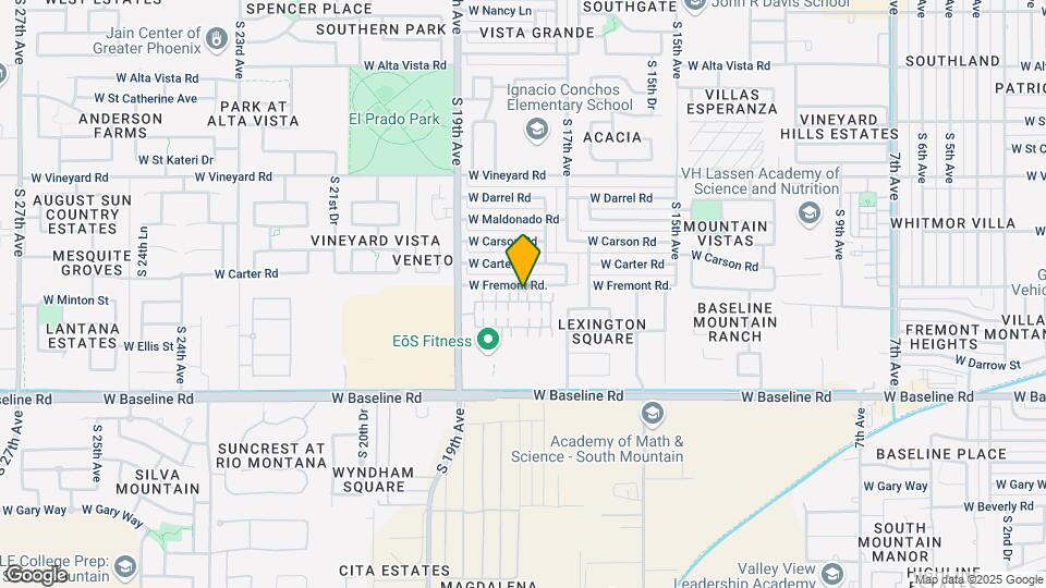 1746 W Minton St Map and Location Details