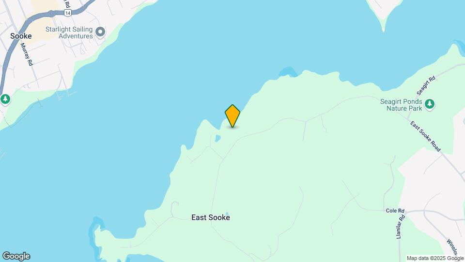 6638 East Sooke Road Map and Location Details