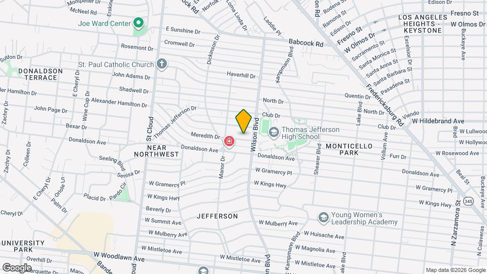 119 Meredith Dr Map and Location Details