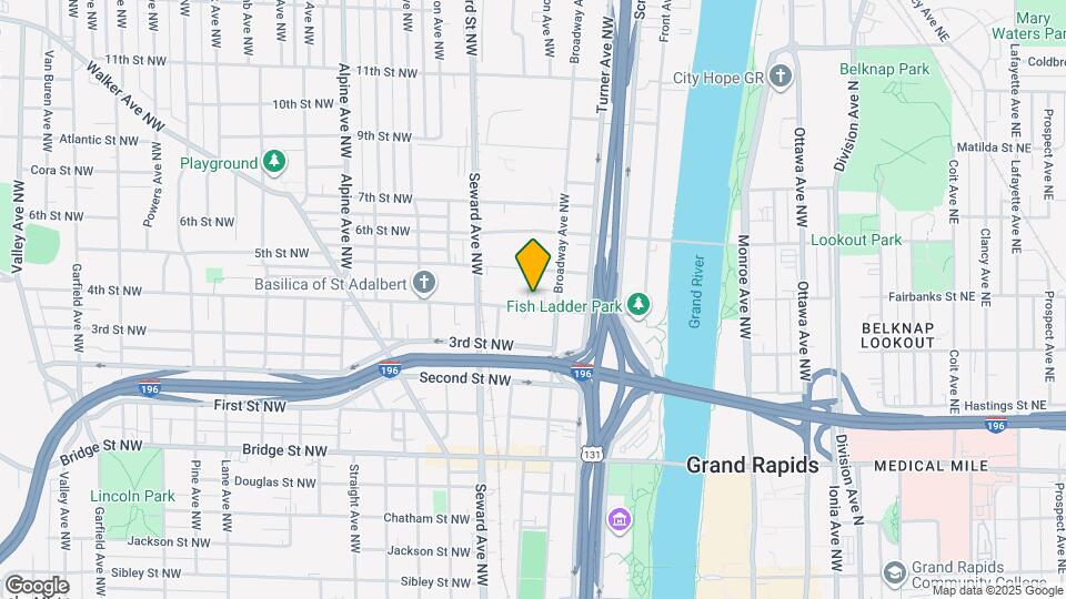 457 4th St NW, Unit 1 Map and Location Details