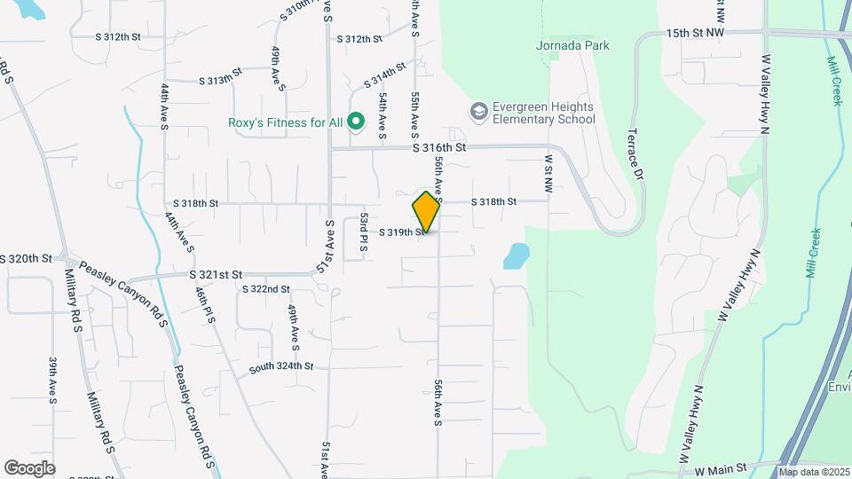 5521 S 319th St Map and Location Details
