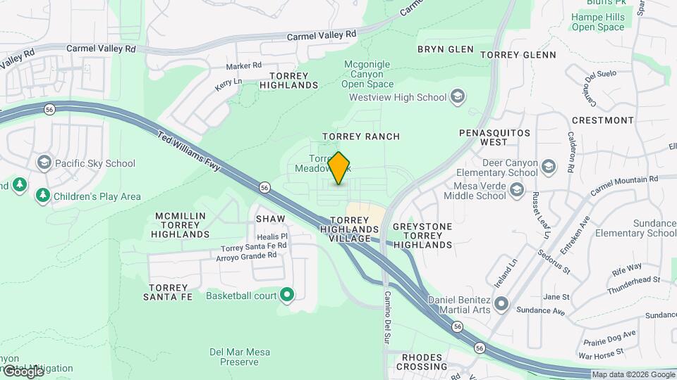 13325 Via Tresca Map and Location Details