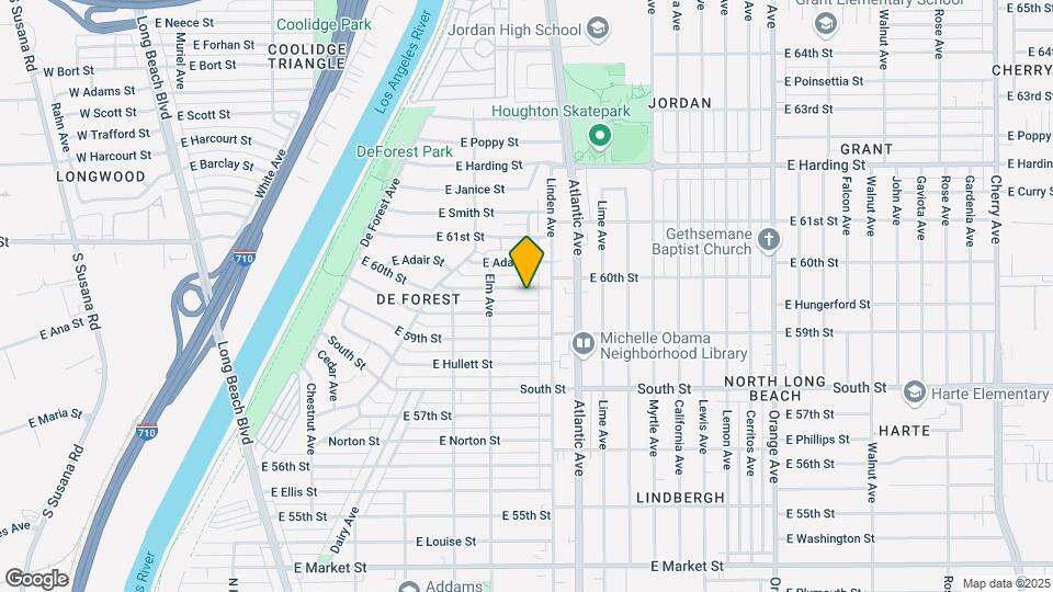 466 E 60th St Mapa y Detalles de la Ubicación