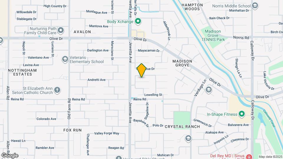 11104 Chappellet Ct Map and Location Details