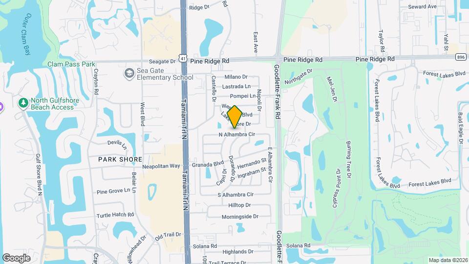 1177 N Alhambra Cir Map and Location Details