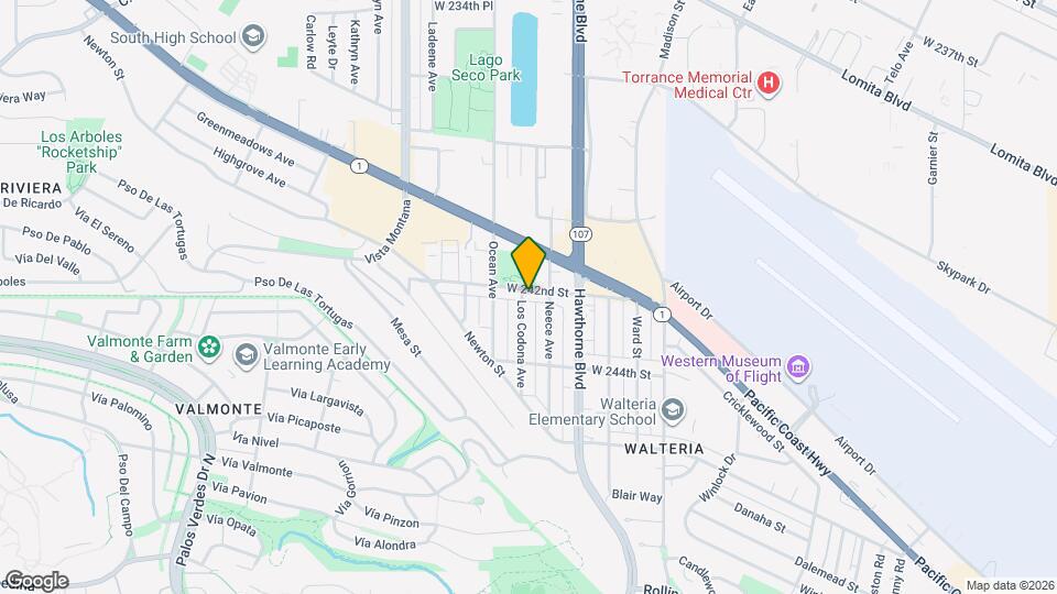 3820 W 242nd St Map and Location Details