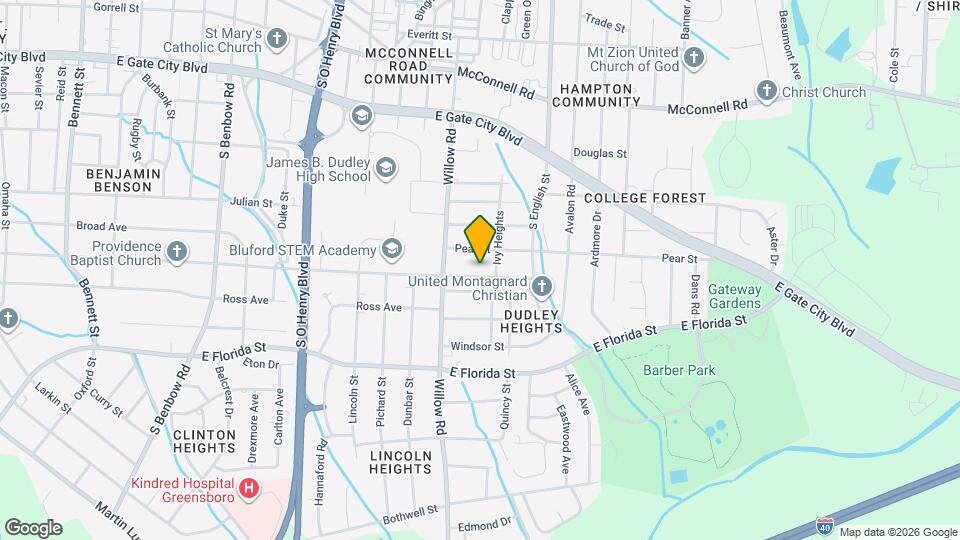 2117 Tuscaloosa St Map and Location Details