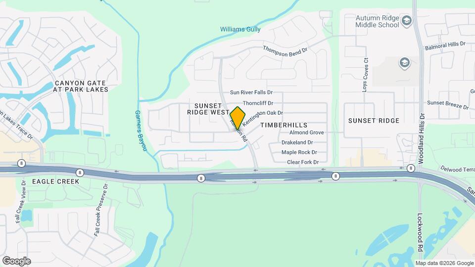 10634 Kentington Oak Dr Map and Location Details