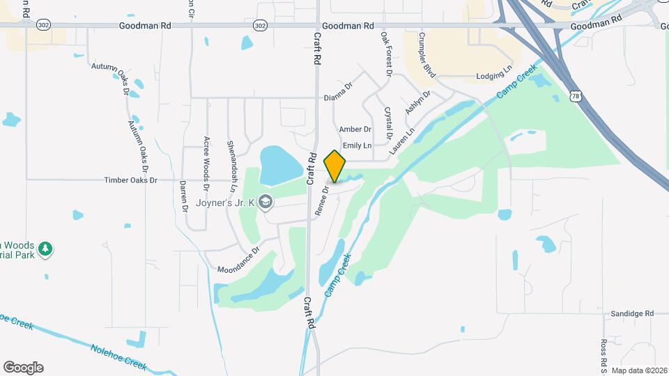 7032 Apache Dr Map and Location Details