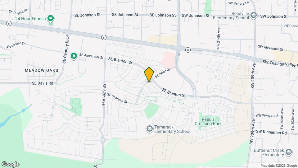 3538 SE Reed Dr Map and Location Details