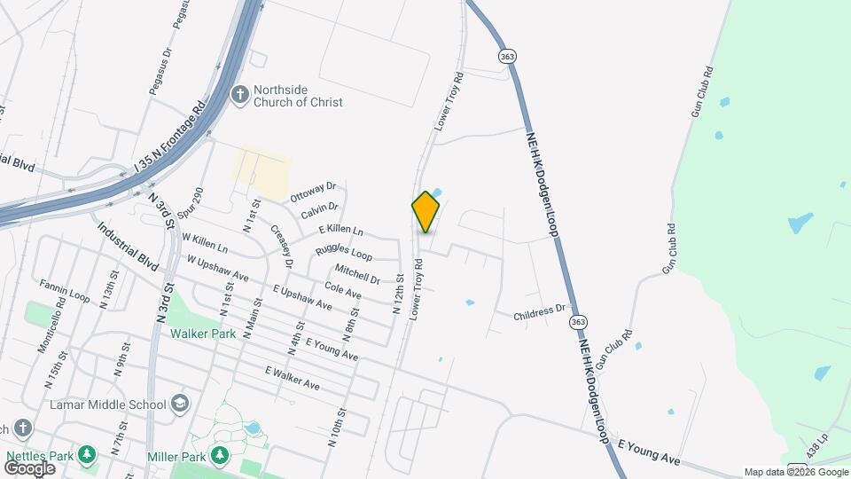 3106 B Stonewall Dr Map and Location Details