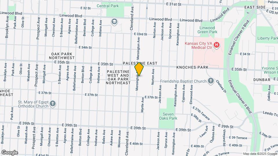 3541 Mersington Ave Map and Location Details