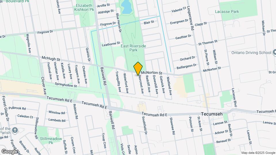 2351 Norcrest Ave Map and Location Details