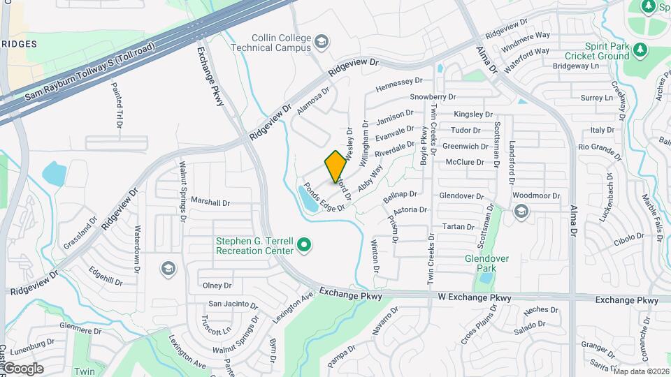 1602 Meg Dr Map and Location Details