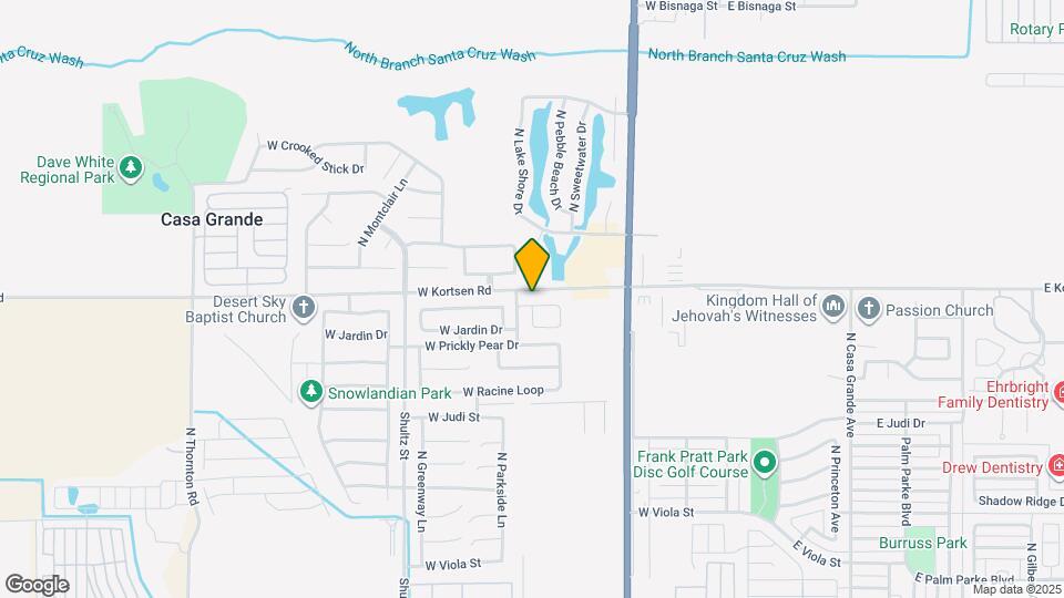 574 W Kingman Dr Map and Location Details